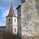 Biserica Reformata Veseus Alba Transylvania in Ruins