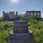 Castelul Huszar Apalina Mures Transylvania in Ruins