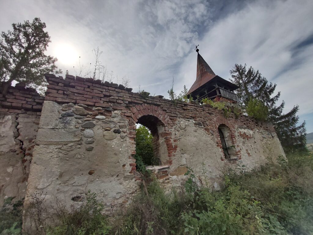 Biserica Ortodoxa Bretea Romana Transylvania in Ruins