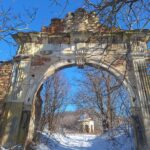 Castelul Haller Garbou Salaj Transylvania in Ruins