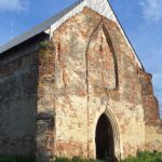 Biserica reformata Manastire paulina Pauca Sibiu Transylvania in Ruins