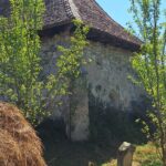 Biserica reformata cisterciana gotica Nima Cluj Transylvania in Ruins