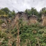 Cetatea feudala Salasu de Sus Hunedoara Transylvania in Ruins