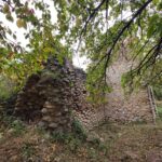 Cetatea feudala Salasu de Sus Hunedoara Transylvania in Ruins