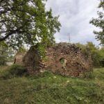 Cetatea feudala Salasu de Sus Hunedoara Transylvania in Ruins