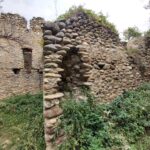 Cetatea feudala Salasu de Sus Hunedoara Transylvania in Ruins