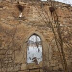 Biserica medievala Sardu Cluj Transylvania in Ruins