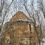 Biserica medievala Sardu Cluj Transylvania in Ruins