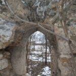 Biserica medievala Sardu Cluj Transylvania in Ruins