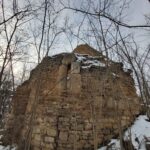 Biserica medievala Sardu Cluj Transylvania in Ruins