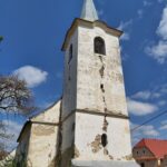 Biserica romano-catolica Jimbor Brasov Transylvania in Ruins