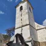 Biserica romano-catolica Jimbor Brasov Transylvania in Ruins