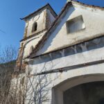 Biserica evanghelica Ravasel Sibiu Transylvania in Ruins