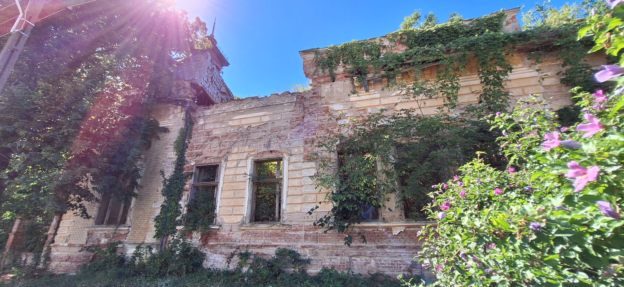 Conacul Herglotz din Herendesti, Timis, Transylvania in Ruins